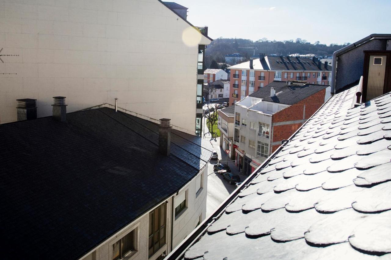 Dpcristal Atico Vistas Al Camino Apartment Sarria Bagian luar foto